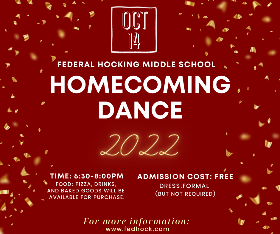 Middle School Homecoming Dance!