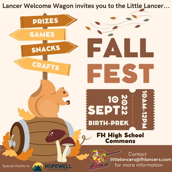 2022 Little Lancers Fall Family Event
